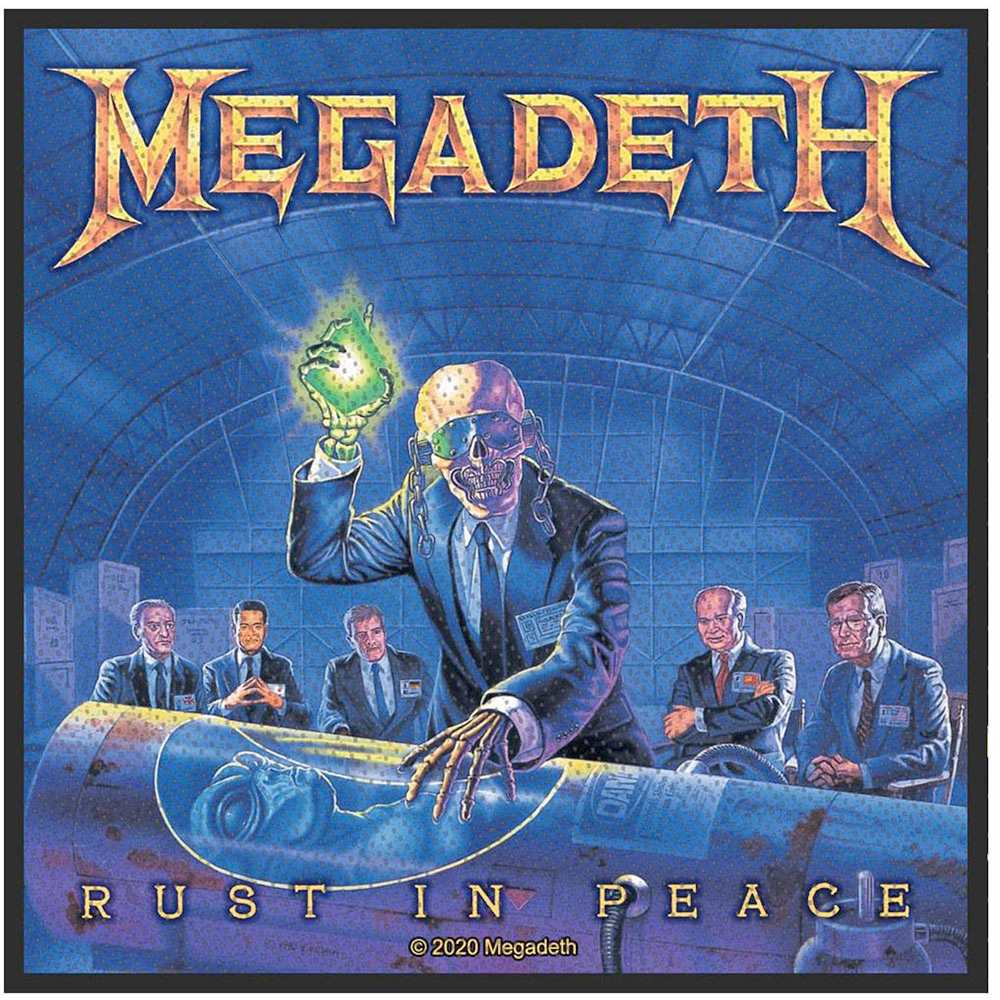 Megadeth - Rust In Peace Patch - Mehrfarben